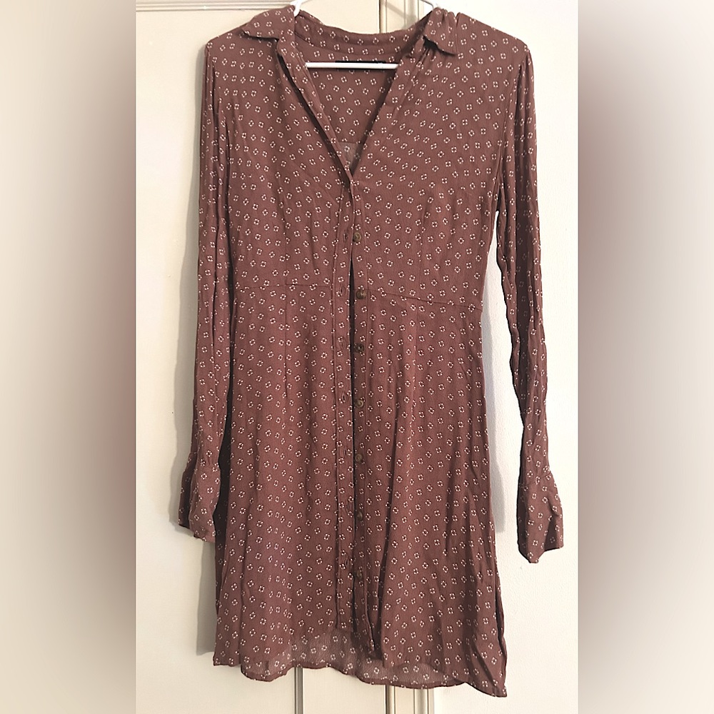 Abercrombie & Fitch Super Soft Button down Dress XXS
